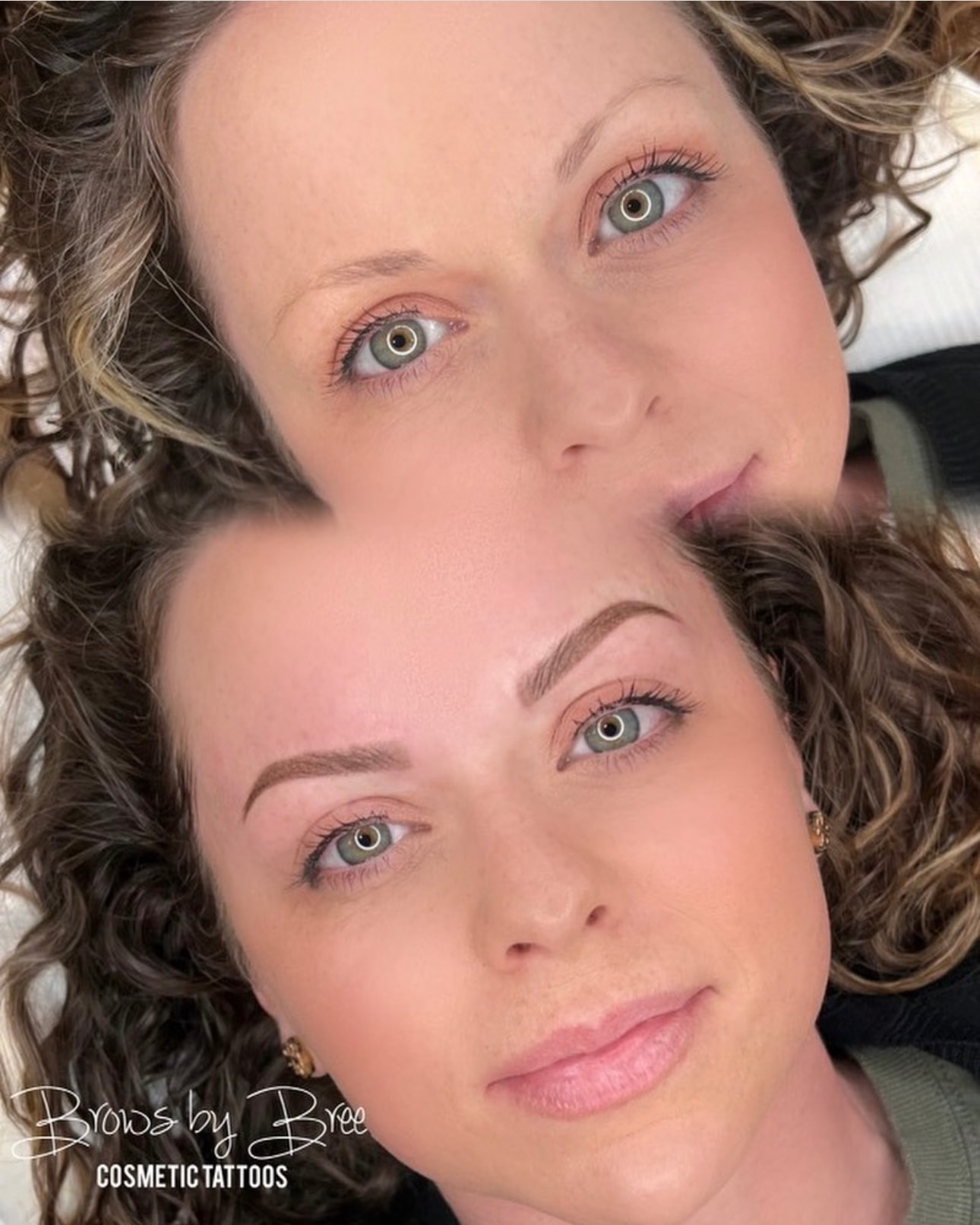 Microblading removal before and after comparison — Bree & Co.